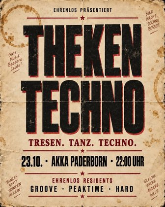 Theken-Techno mit Ehrenlos Kollektiv