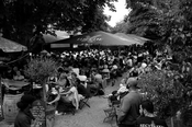 Biergartenabschluß Estragon Mannheim