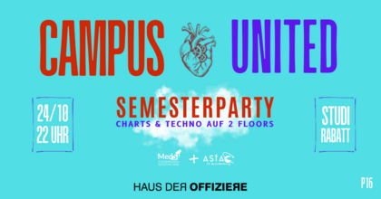 Campus United - Semestereröffnungsparty