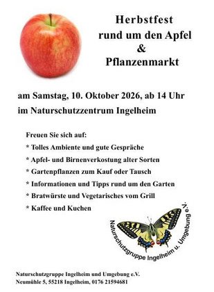 Herbstfest rund um den Apfel & Pflanzenmarkt