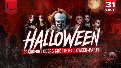 HALLOWEEN 2026 | Frankfurt Oders größte Halloween-Party | 31.10.26 | Kamea Club Frankfurt Oder