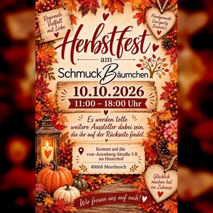 Das Herbstfest am SchmuckBäumchen!