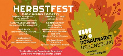 HERBSTFEST BIO-DONAUMARKT