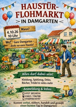 Flohmarkt in Damgarten und Pütnitz