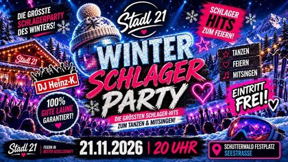 Winter-Schlagerparty im Stadl 21