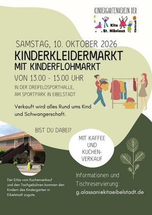 Kinderkleider und Spielzeugmarkt