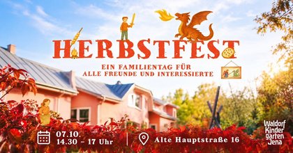 Herbstfest im Waldorfkindergarten Jena