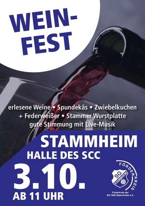 Traditionelles Stammheimer Weinfest
