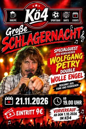 Große Schlagernacht im Kö!