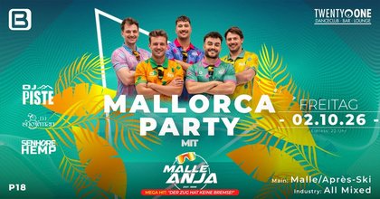 MALLORCA PARTY w/Malle Anja