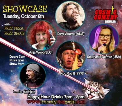 Cosmic Comedy Berlin SHOWCASE TUESDAY