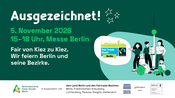Fairtrade-Stadt Berlin – Auszeichnungsfeier