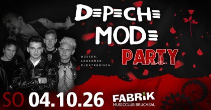Depeche Mode Party | Synthpop - EBM - Wave Classics