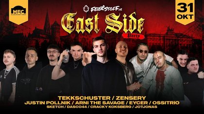 EAST SIDE PARTY - Der Osten eskaliert in Braunschweig | Tekkschuster, Zensery LIVE! | 31.10.26