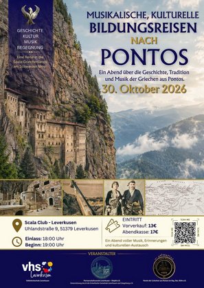 Pontos – Eine musikalische und kulturelle Bildungsreise zum Schwarzen Meer