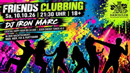 Friends Clubbing