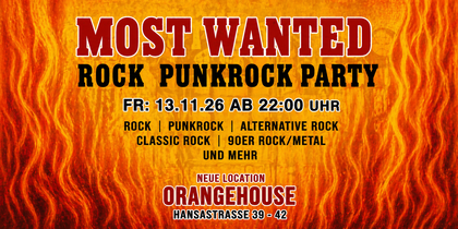 MOST WANTED - Gitarren Rock Party