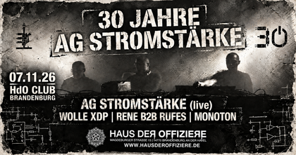AG Stromstärke - 30 Jahre & Comeback in Urbesetzung