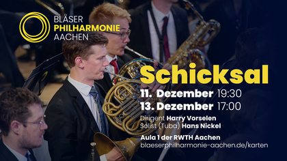 Winterkonzerte der Bläserphilharmonie Aachen