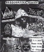 Kellerassel presents: Wrahha, Satanic Black Blood, Maurda, Alpdruck