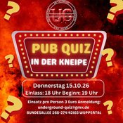 Undergroud PUB QUIZ (in der Kneipe)
