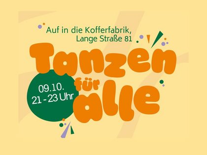 TANZEN FÜR ALLE mit DJ ARTIN!
