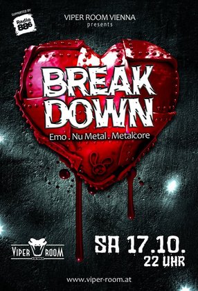 BREAKDOWN - Emo-, Nu Metal- & Metalcore Night