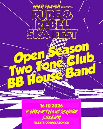 Rude & Rebel Ska Fest / Open Season, Two Tone Club, BB House Band