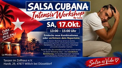 SALSA CUBANA – INTENSIV WORKSHOP MIT LUCA