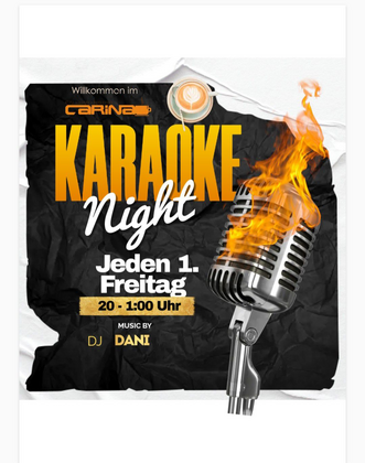 Daniel´s Karaoke Party im Cafe Carina in Illertissen