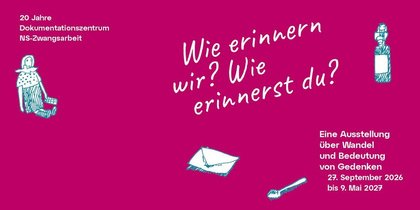 Kuratorische Führung "Wie erinnern wir?"