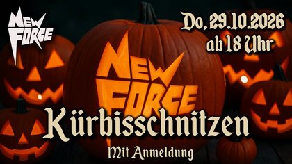 Kürbisschnitzen im New Force