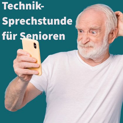 Technik-Sprechstunde für Senioren