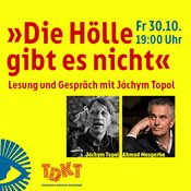 Tschechisch-Deutsche Kulturtage - Lesung und Gespräch mit Jáchym Topol