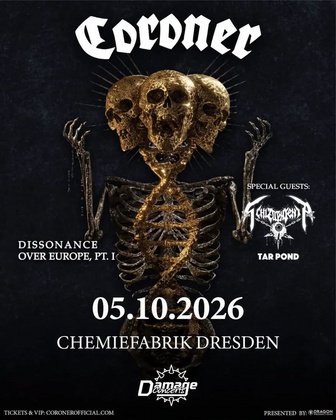 THRASH TITANS VOL.3 - CORONER x TAR POND x SCHIZOPHRENIA