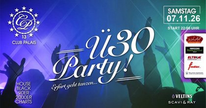 Die große Ü30-Party Erfurt geht tanzen!