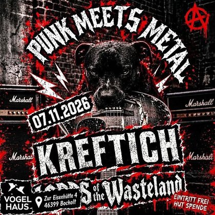 Punk meet's Metal/ KREFTICH+LORDSOFWASTELAND