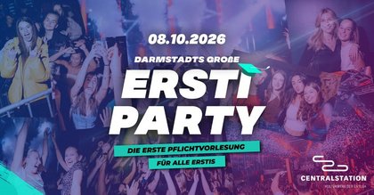 Ersti Party: Die erste Pflichtvorlesung für alle Erstis // DARMSTADT