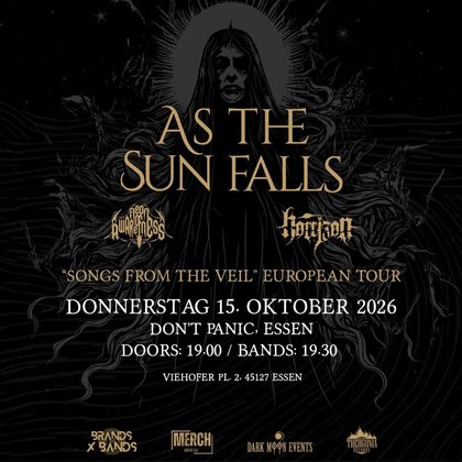 AS THE SUN FALLS + AEON OF AWARENESS + HORRIZON - ESSEN 15.10.2026
