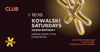 KOWALSKI SATURDAYS • OCEAN BIRTHDAY
