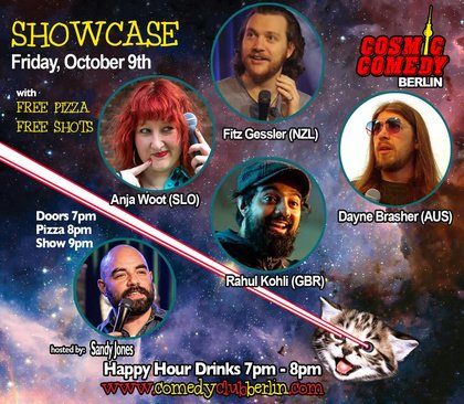 Cosmic Comedy Berlin SHOWCASE FRIDAY