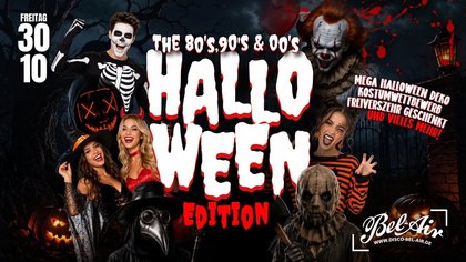 THE 80S, 90S & 00S HALLOWEEN NIGHT