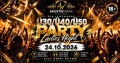 Die legendäre ORIGINAL Ü30 / Ü40 / Ü50 PARTY – LADIES EDITION kommt zurück ins AkustikWerk Volkach!