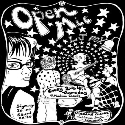 Open Mic L. J. Fox + TBA (DJ-Set)