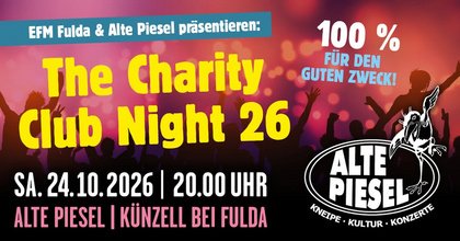 The Charity Club Night 26 | Die Benefiz-Party für den guten Zweck