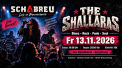 Fr 13.11.2026 - Live Konzert The Shallaras im Schabreu