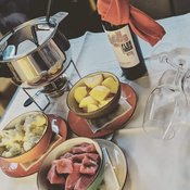 Fondue außer Haus.....