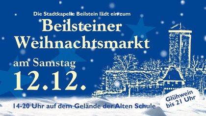 Weihnachtsmarkt Beilstein am 12.12.2026