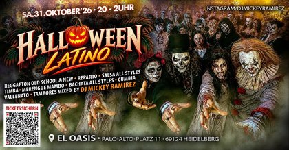 31/10 HALLOWEEN LATINO Gruselig & Karibisch