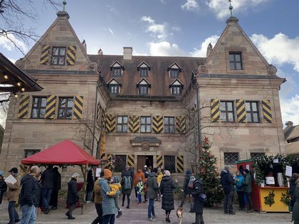 Stimmungsvoller Weihnachtsmarkt